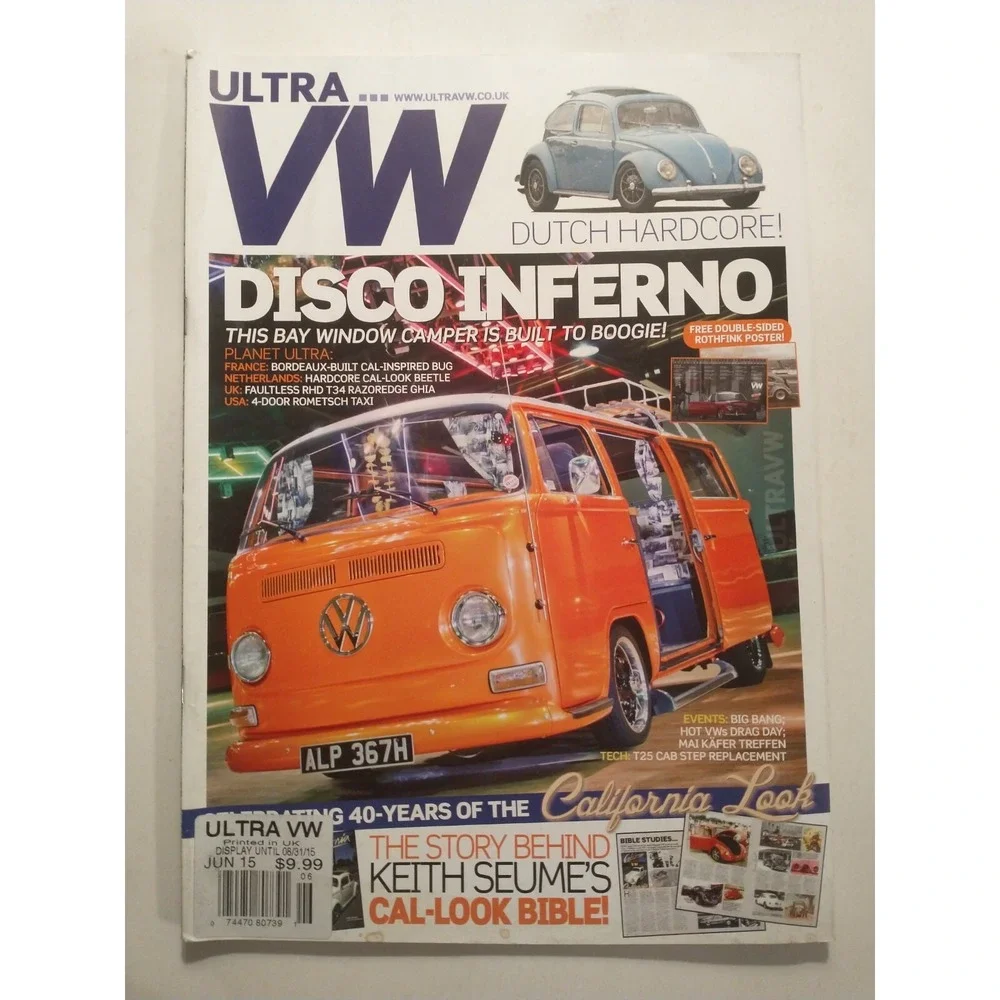 Volks World Ultra VW Hot VWs Magazine Lot Of 5 German Cars 2012-2015